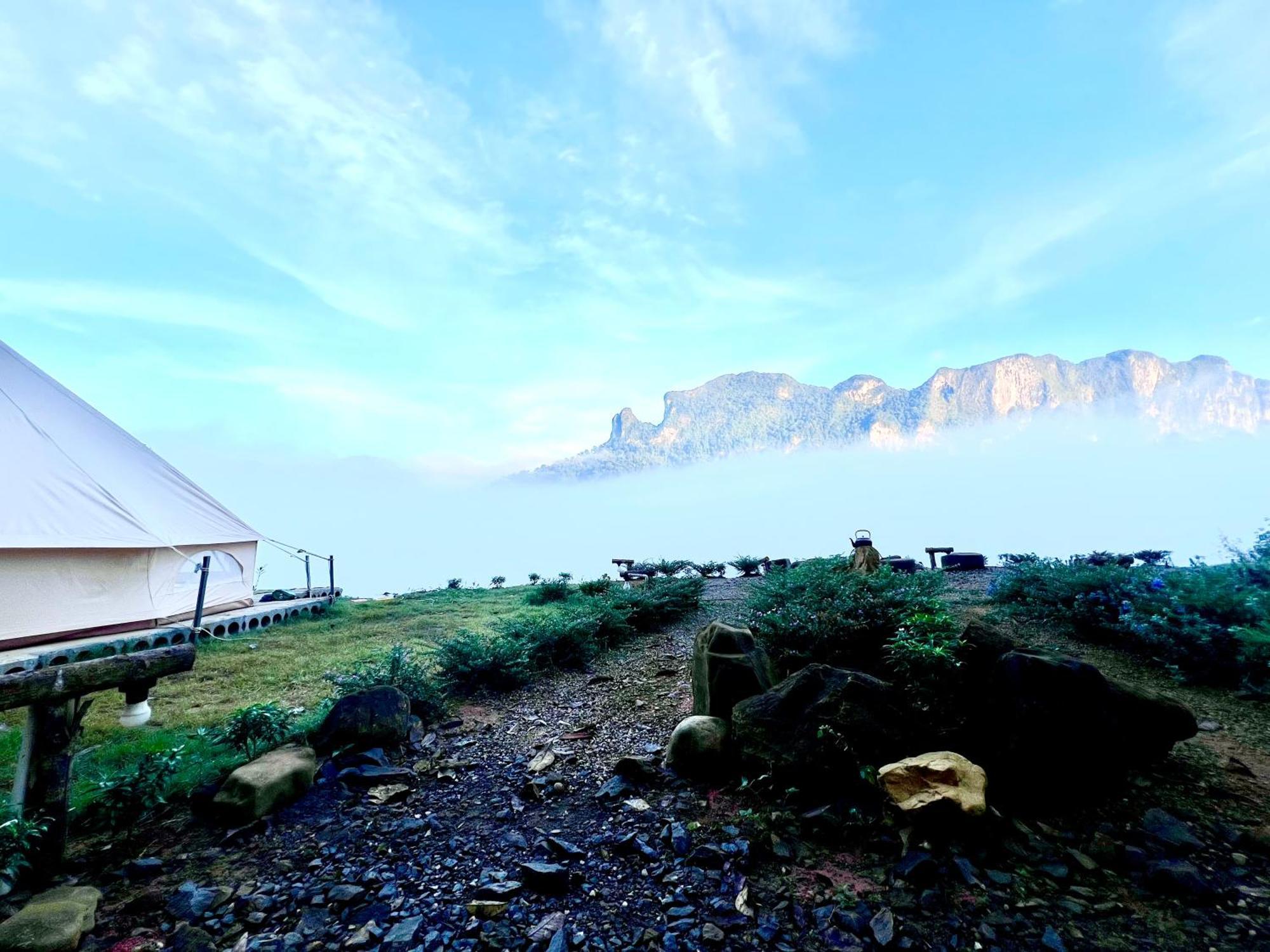 Camping Phutajoy Khaosok แคมป์ปิ้งภูตาจ้อยเขาศก Ban Thung Lang Tham Dış mekan fotoğraf