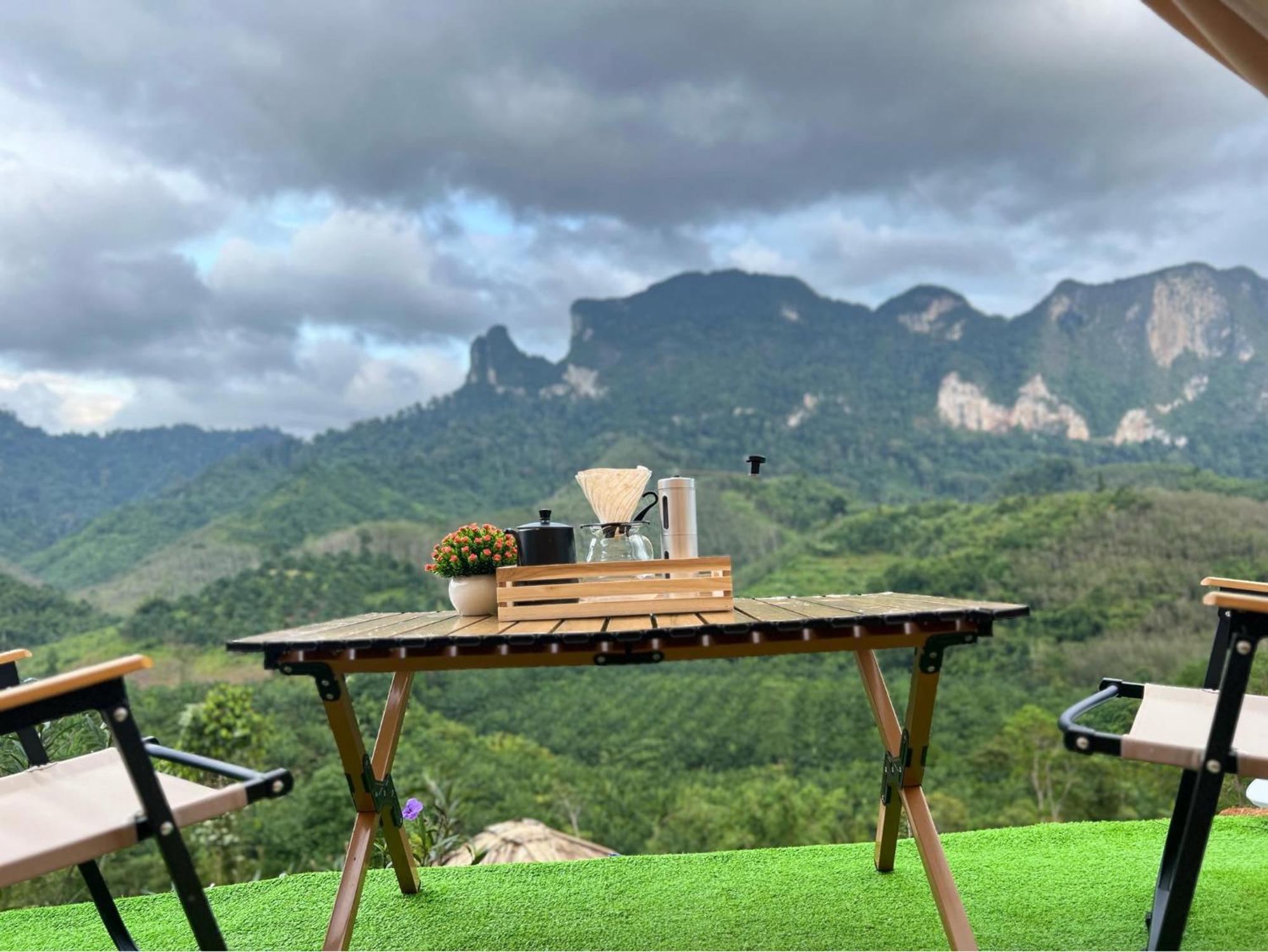 Camping Phutajoy Khaosok แคมป์ปิ้งภูตาจ้อยเขาศก Ban Thung Lang Tham Dış mekan fotoğraf