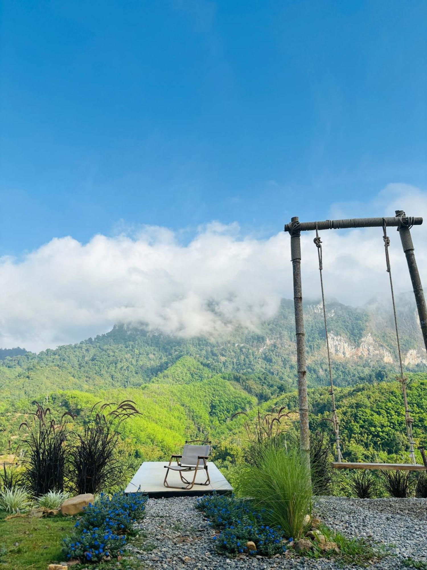 Camping Phutajoy Khaosok แคมป์ปิ้งภูตาจ้อยเขาศก Ban Thung Lang Tham Dış mekan fotoğraf