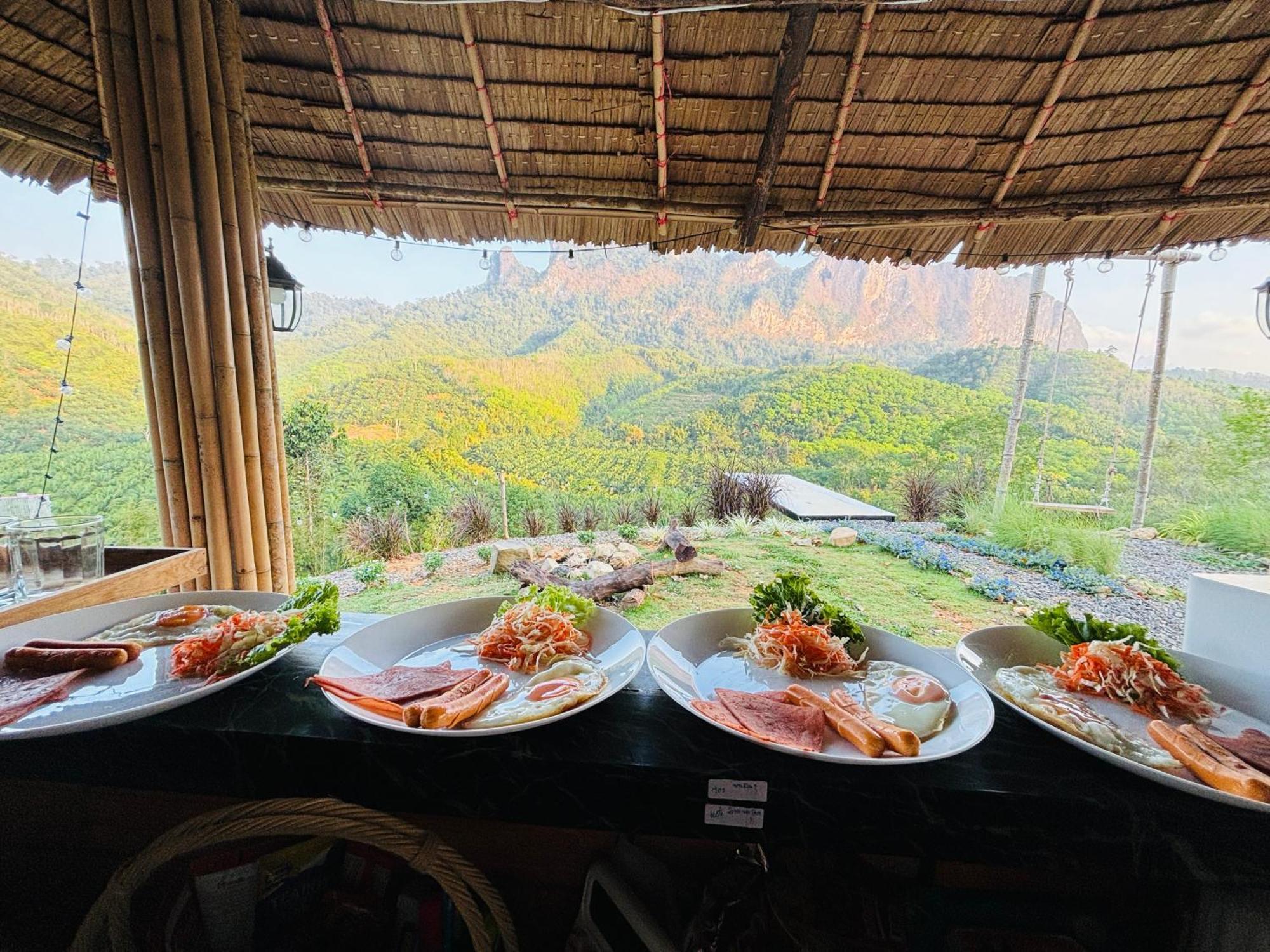 Camping Phutajoy Khaosok แคมป์ปิ้งภูตาจ้อยเขาศก Ban Thung Lang Tham Dış mekan fotoğraf